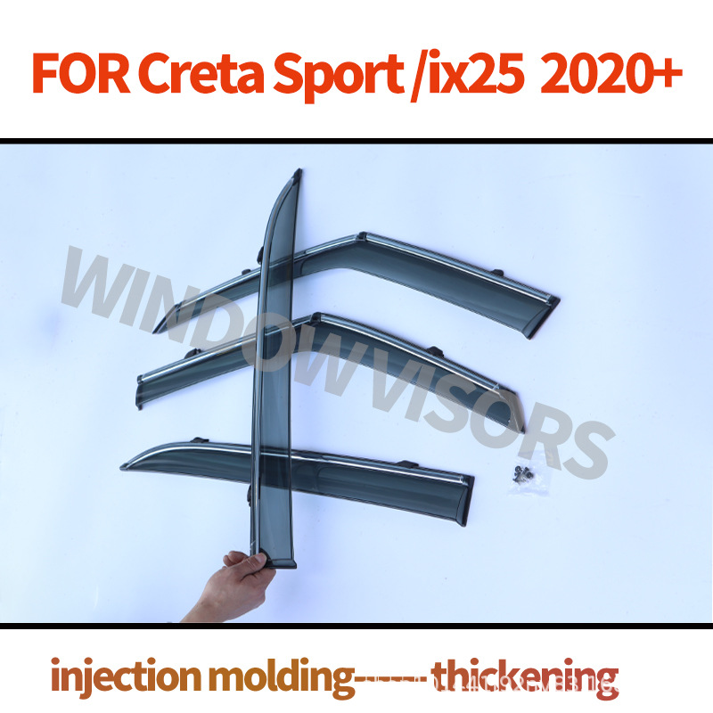Suitable for Modern Ix25 Rain Shield Side Window Deflector Ix25 Su2 Creta Window Visor