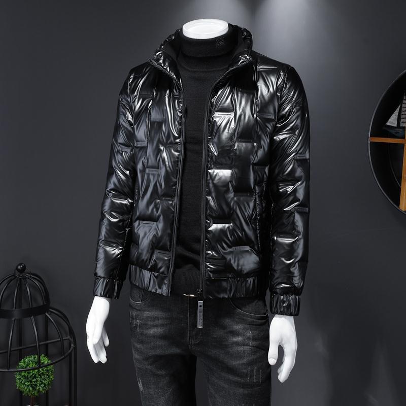 Feather Cotton Cotton-padded Jacket Men's Short Gaming Fashionable Korean Style Thickened Warm Cotton-padded Jacket Men's Fashionable Brand Winter Cold-proof Jacket Feather Cotton Cotton-padded Jacket Men's Short Gaming Fashionable Korean Style Thickened Warm Cotton-padded Jacket Men's Fashionable Brand Winter Cold-proof Jacket
