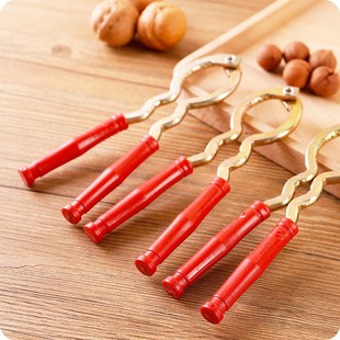 ✅ 1 Walnut Clamp Household Pecan Nut Pliers Walnut Sheller Durable Walnut Hazelnut