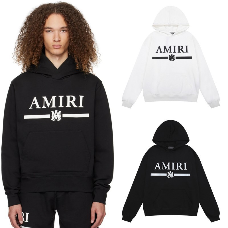 国境を越えた卸売りamiri豹紋グラデーション文字ロゴ天使パーカーカップル服コート長ズボン|undefined