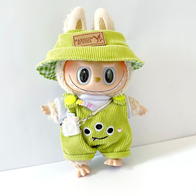 17cm 一世代、二世代、三世代 ラブブ ペンダント ベビー服 スカート セーター オーバーオール Tシャツ スーツ|undefined