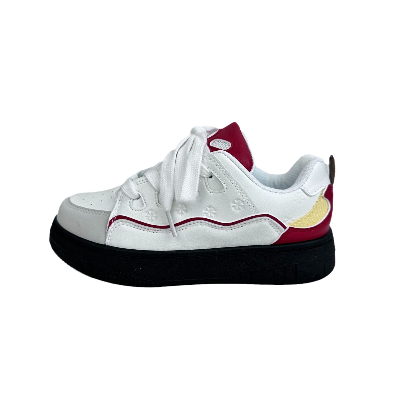 Yuanbo2025 primavera nuevo estilo de estudiantes zapatos de patinaje femeninos de baja altura zapatos de inyección casuales coreanos zapatos de nicho zapatos de mujer image 6