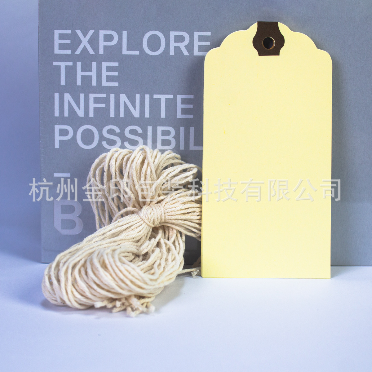 Etiqueta Colgante en Blanco para Ropa y Equipaje