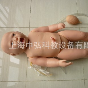 Newborn Care and CPR Training Model Man Full Function Newborn Simulator with Trachea Intubation Function