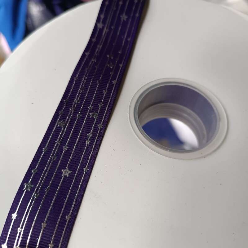 新製品 2025 ホットシルバーリボンメーカー縞模様の星糸リボンバーホルダー diy Gumei リボン卸売|undefined