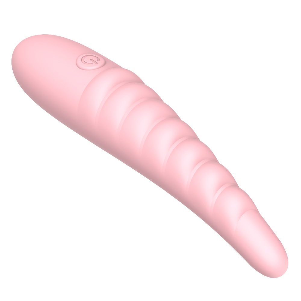 Liquid Silicone Threaded Vibrator For Couples And Women_voghion.com