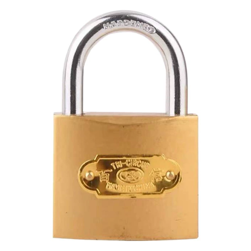 Замок из искусственной меди, заводской оптовый открытый железный замок, противоугонный замок, маленькая головка замка, готовый бытовой электрический замок для счетчика, дверной замок