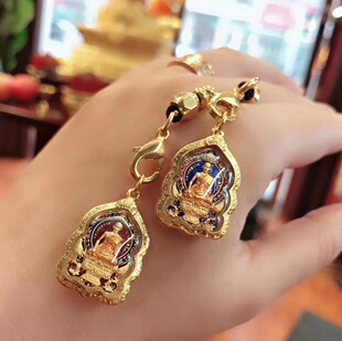 Thailand Buddha Long Po Rui 2561 Billion Mini Self Like Pure Gold Shell