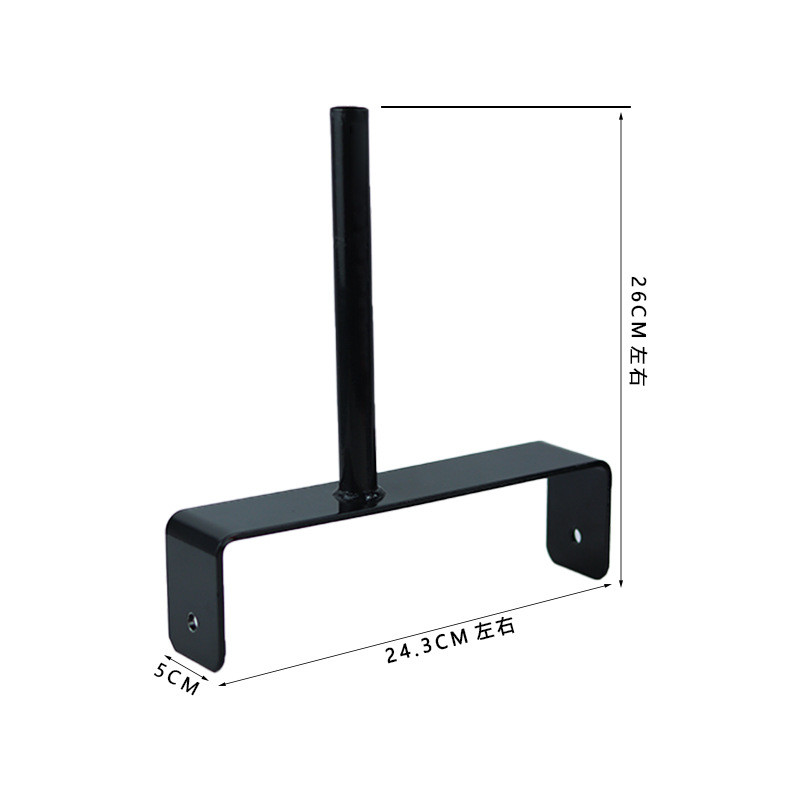 단일 보조 바퀴 브래킷