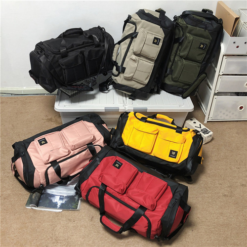 Large capacity travel bag luggage bag fitness sports bag boarding business trip bag accommodation bag travel bag factory goods wholesale