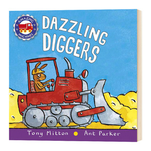 Magic Machine excavator English original Amazing Machines Dazzling Diggers