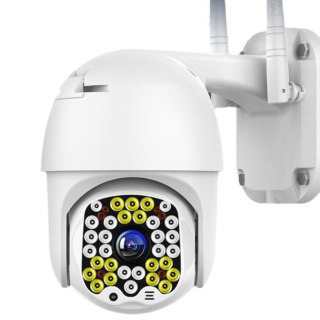 Cámara al aire libre casa 360 grados sin ángulo muerto fotografía remoto conectado teléfono móvil 4G inalámbrico HD Monitor de visión nocturna