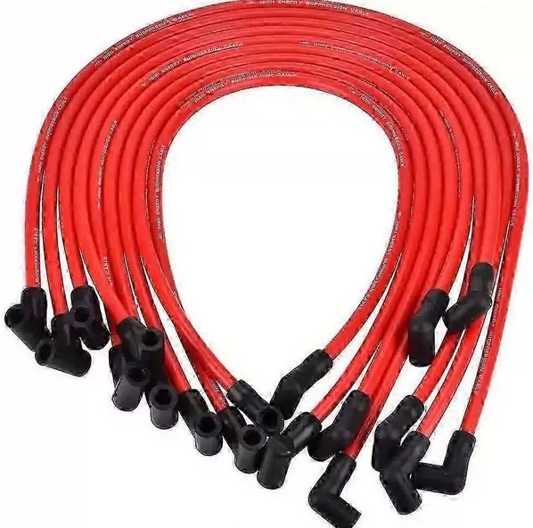 10.5mm Spark Plug Wire Set, Suitable for Am Universal Hei Bbc High-Performance Ignition Systems