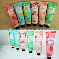 Aiooce全英文handcream水果香护手霜补水保湿手部护理乳霜外贸