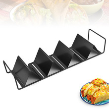 不锈钢墨西哥薄饼taco holder架不锈钢玉米卷架铁艺材质亚马逊