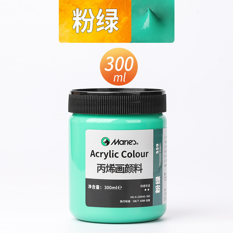 Malee conjunto de pinturas de propileno pintado