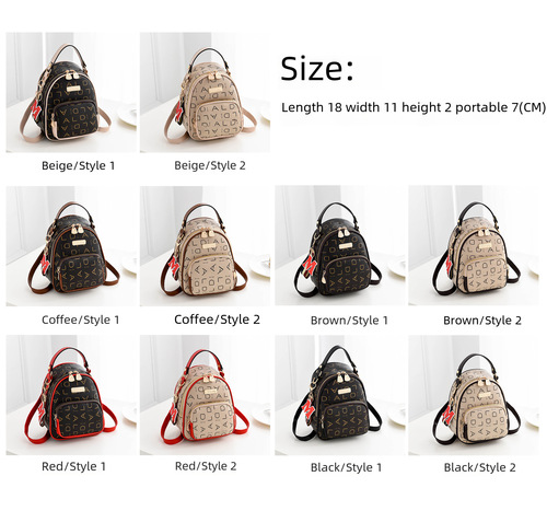Women's Bags Hot Selling Backpack Women's Bag 2020 New Korean Style Fashion Travel Shopping Student Small Backpack One Piece Dropshipping
