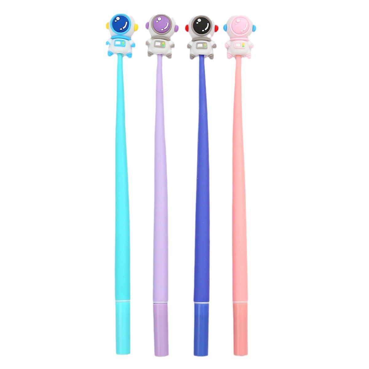 Nuevos astronautas astronautas bolígrafo neutro de goma suave agitar música para regalar premios de dibujos animados bolígrafo neutro creativo para estudiantes