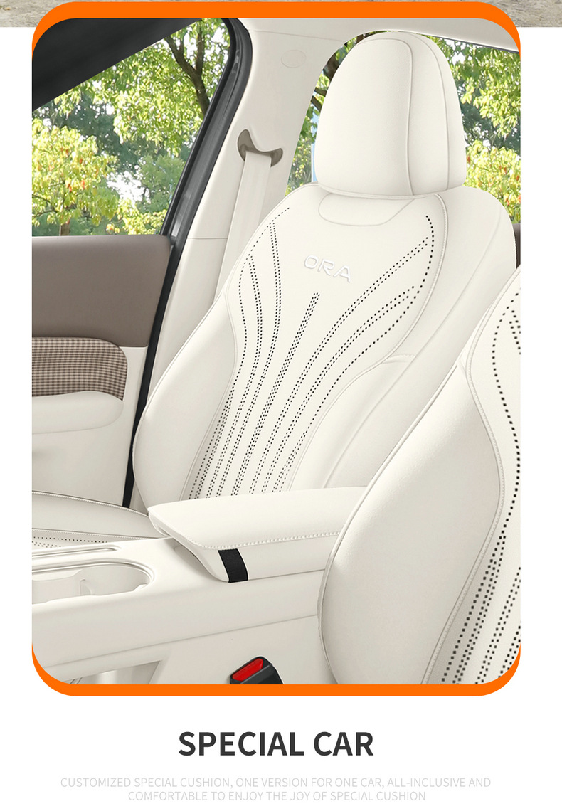 Car Seat Cover for ORA 5 2026 Cartoon Seat Cushion Full Cover