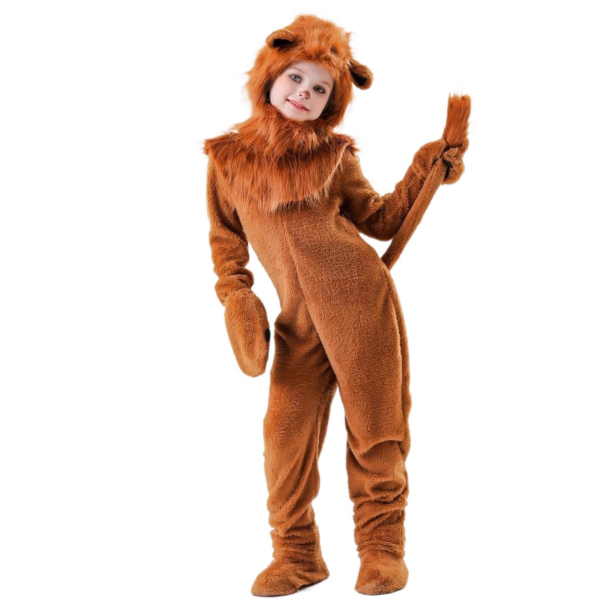 万圣节服装cosplay可爱小狮子动物毛毛装 六一节舞台剧演出衣服