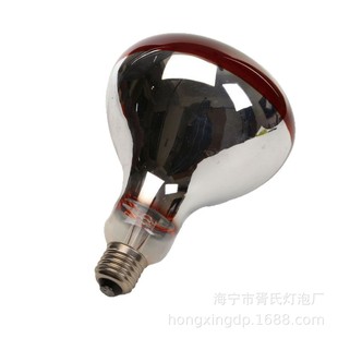 Hard Material Infrared Bulb R125 250W Infrared Lamp for Animal Breeding
