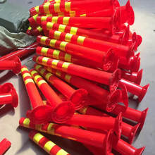 PE塑料立柱反光隔离柱警示柱 分道柱反光隔离路桩夜光防护