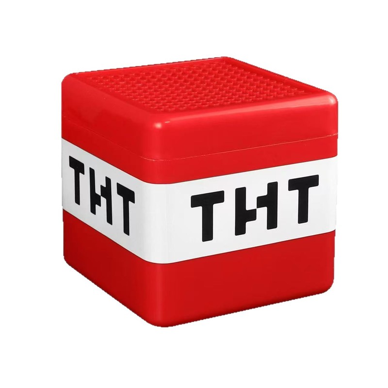 跨境我的磁力世界TNT磁力方块积木收纳盒玩具储物收纳箱|undefined