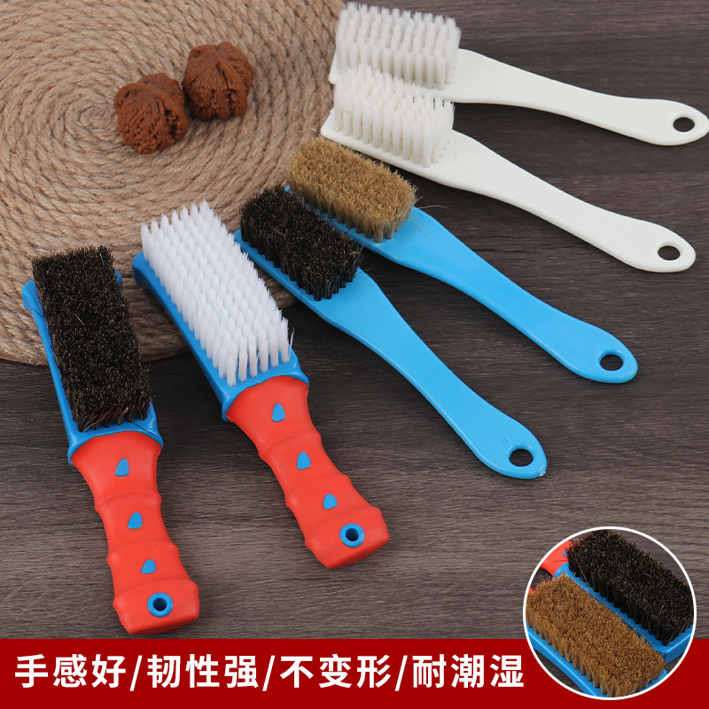 Cepillo de cerdas cepillo de wenwan al por mayor cepillo de nogal cepillo de pelo de cerdo mango de bambú de silicona cepillo de herramienta de cepillo nano