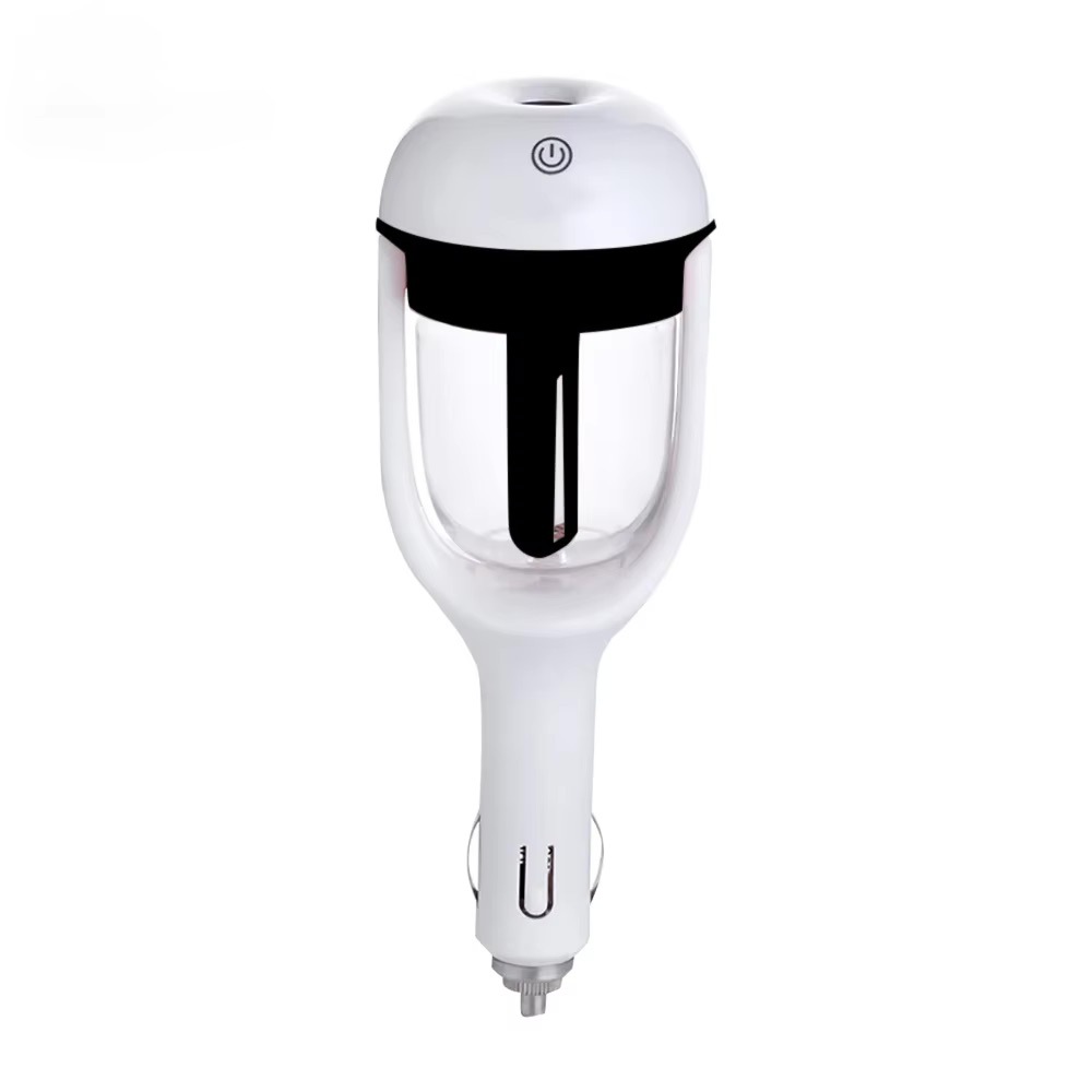 Car Humidifier Mini Cigarette Lighter Car Spray Aromatherapy Air Purifier Gift High Concentration Negative Ions