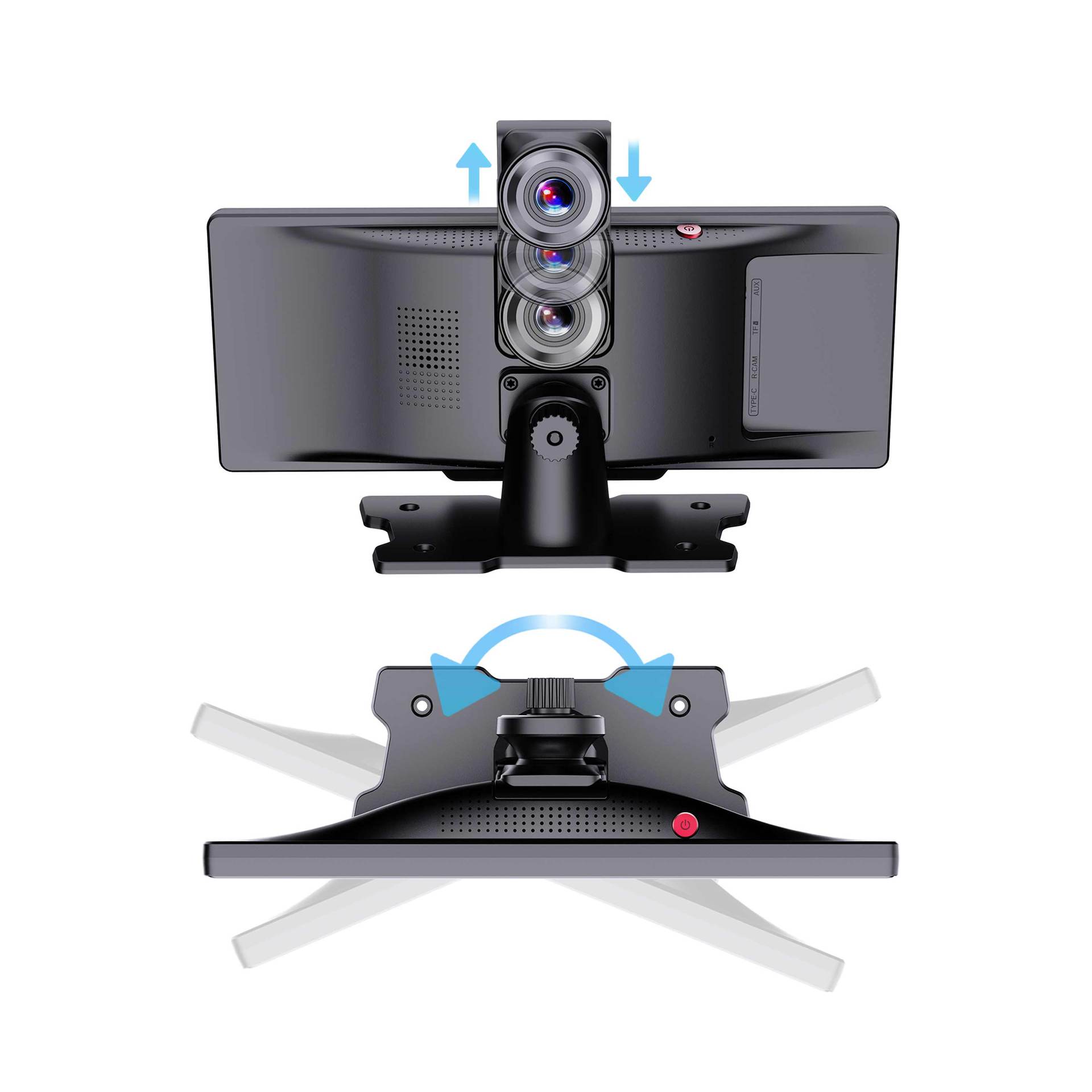 新品10.26ワイヤレスcarplay光感度車載wifiナビゲーションgps車ADSドライブレコーダーハイビジョン