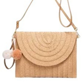 其他时尚女包;草编包;女士单肩包