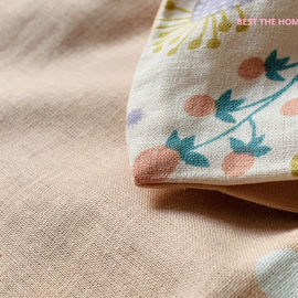 3DWF出口订单  30/70麻棉混纺印花床上用品 被套  空调被羽丝棉填