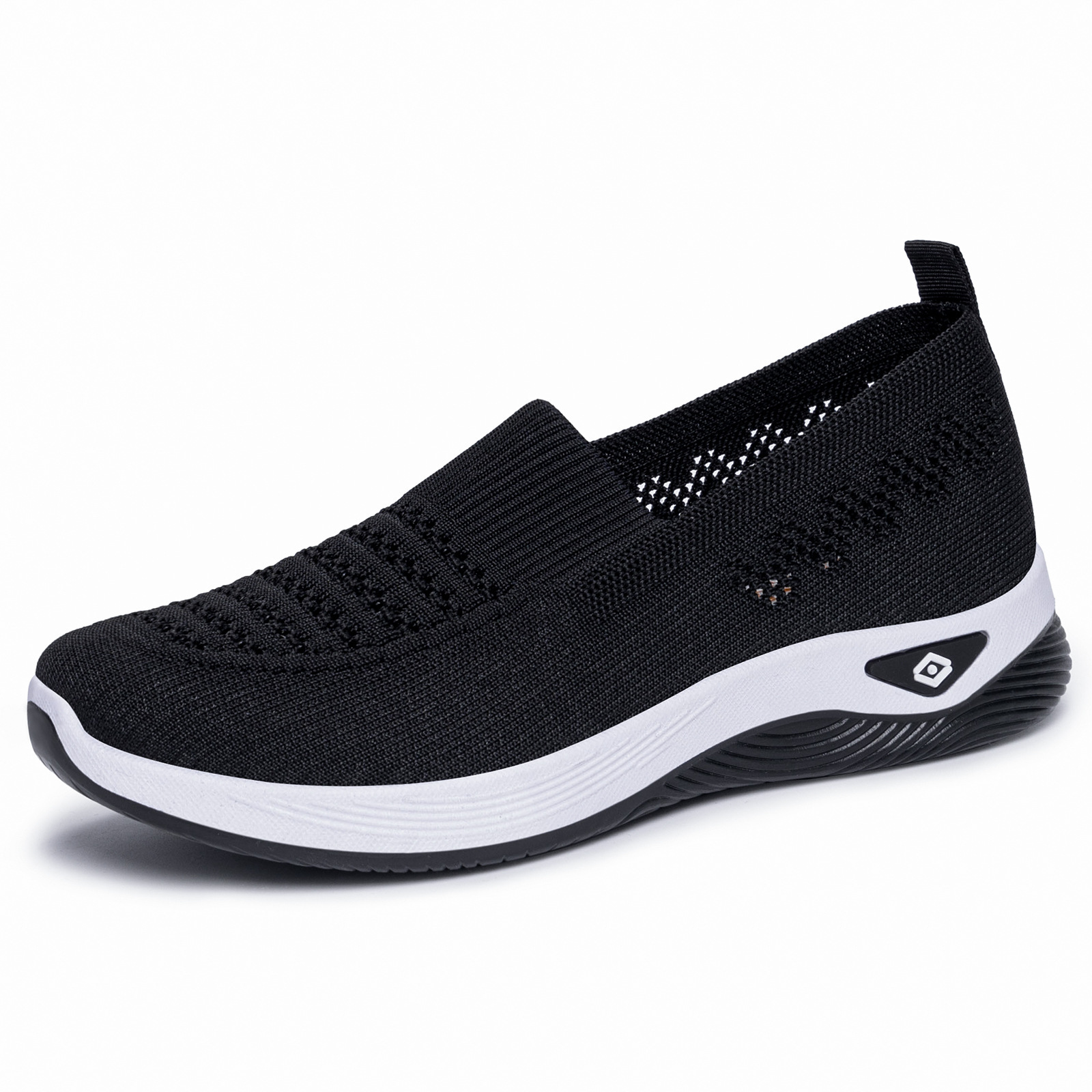 Zapatos de mujer zapatos de tamaño grande transfronterizos zapatos simples zapatos transpirables zapatos casuales de color sólido zapatos planos versátiles zapatos de mamá