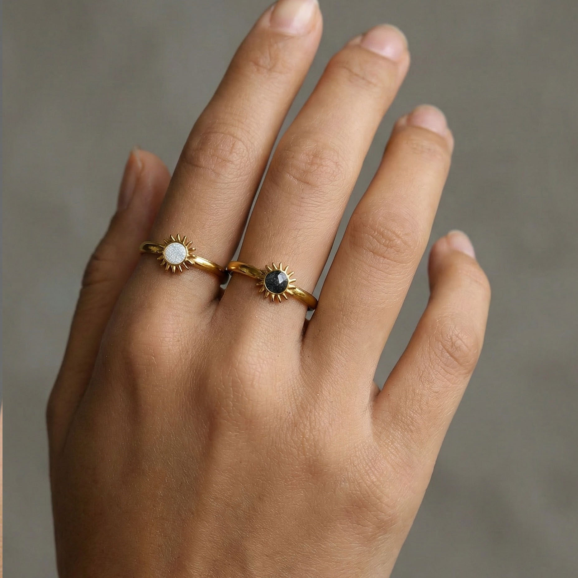 Men's Titanium Steel Ring Hypoallergenic Tarnish Resistant Band_voghion.com