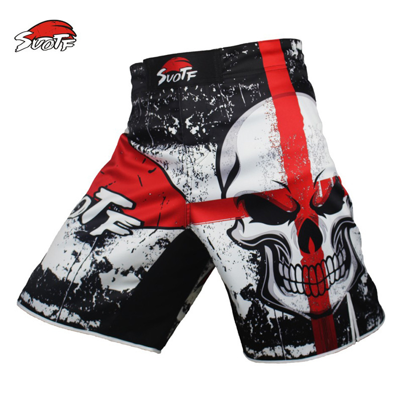 MMA fight shorts men's Muay Thai training boxing mixed martial arts taekwondo fitness running pants