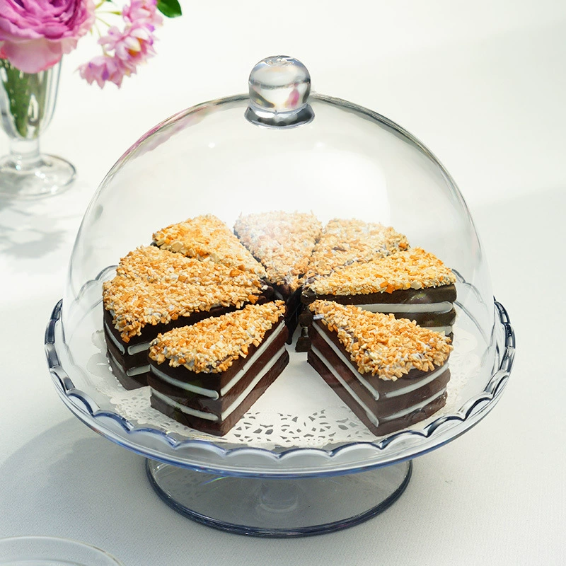 Акриловая крышка для торта пылезащитная крышка круглая прозрачная крышка для овощей крышка для пищевых продуктов