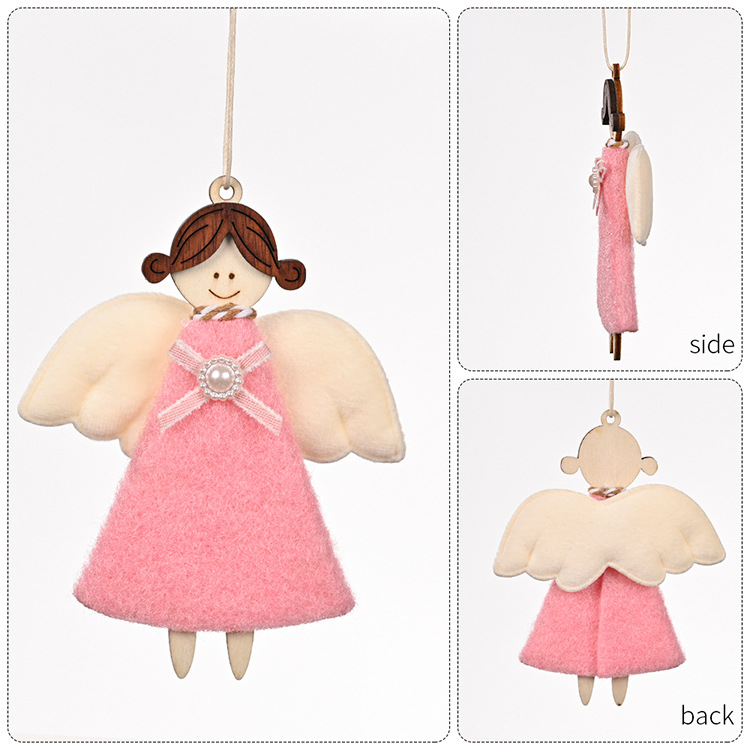 Christmas Non-woven Fabric Angel Pendant Decoration Wholesale Nihaojewelry display picture 1