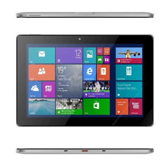Планшетный ноутбук, 1 дюйм, 2 в 1, Android, Windows 10, индивидуальная настройка