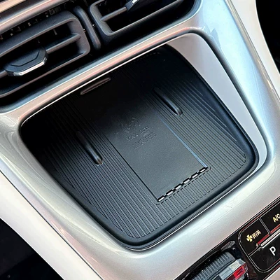 Other Automotive Interior Supplies – Car Interior Decoration Items - star-wish-wireless-silicone-charging-pad-black