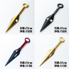Ninja Fourth Generation Flying God Kunai, Apsara Blade, Ring, forehead guard set weapon model