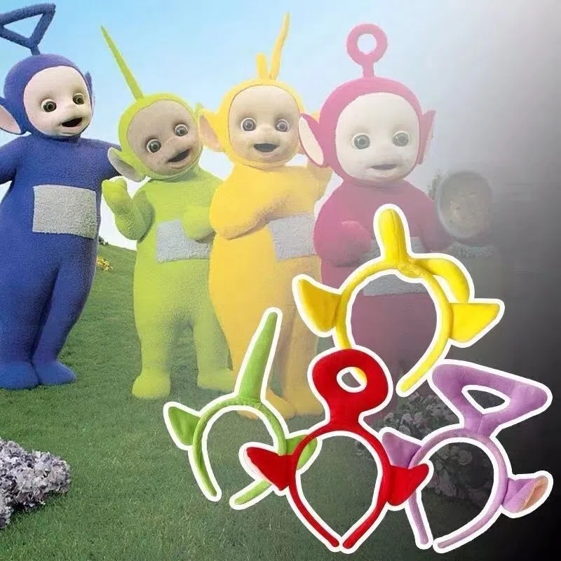 Cute childhood classic antenna baby face washing headband family headband dress up headband Funny weird hair band hair accessories