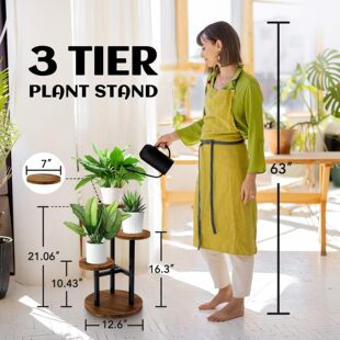 Cross-border Iron Flower Rack Indoor Household Living Room Floor-standing Multi-layer Flower Pot Rack Green Plant Balcony Flower Rack Storage Rack