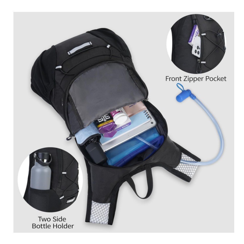 Nuevas mochilas transfronterizas para montar bicicletas de cross-country para hombres y mujeres bolsas de casco de hombro bolsas de senderismo ligeras al aire libre