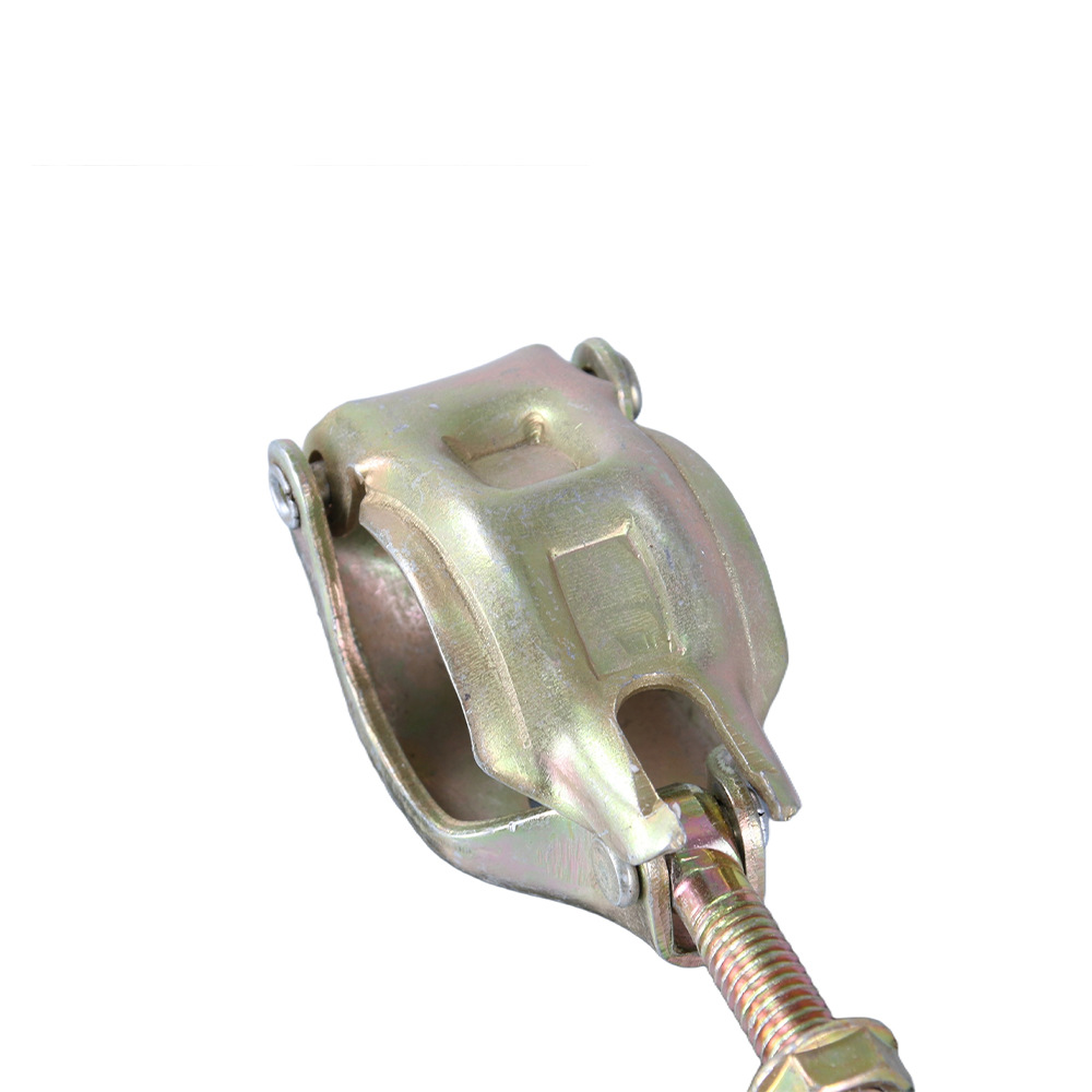 Fijación de andamios galvanizados en stock Construcción de tuberías de acero Fijación cruzada Fijación giratoria Fijación giratoria de dirección de ángulo recto