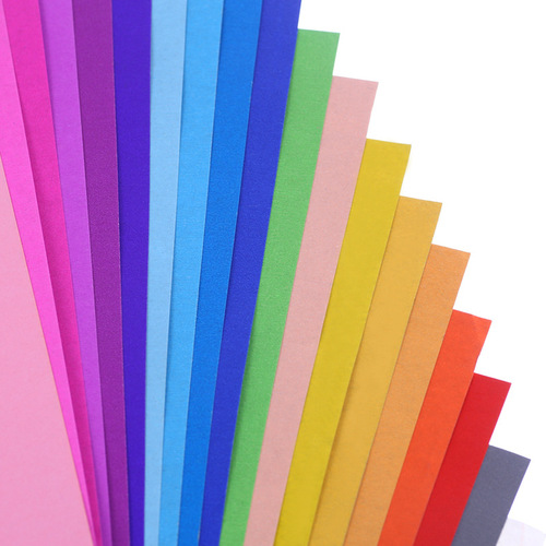 4k8k color cardboard thick hard cardboard 200g weight 4 open large diy handmade paper color paper greeting card paper