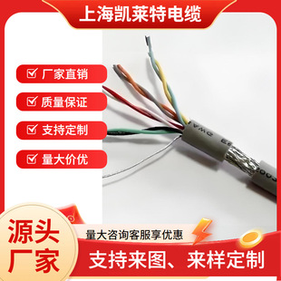 Customized European Standard Cable Li12Yc11Y(Tp) Pur Sheath Twisted Pair Type Shielded Data Towline Cable