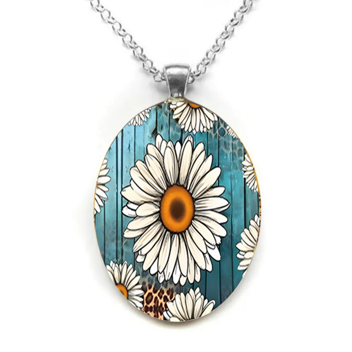 Sophisticated glass pendant