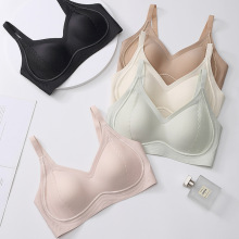 2025桦#金# 2025秋冬新款 无钢圈无印痕洞洞透气杯文胸收副乳薄杯