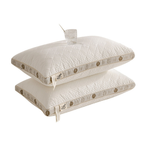 Cotton Soybean Pillow Hotel Pillow Core Non-Collapse Sleep Student Home Adult Pair Cervical Support Pillow Wholesale Pillow