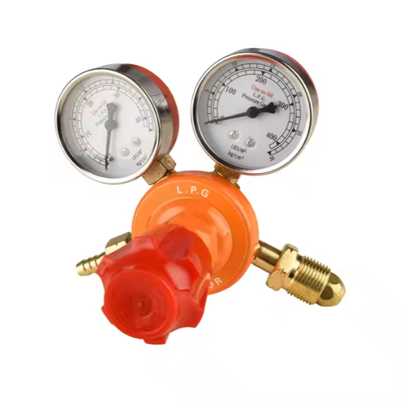 跨境外贸日式外牙氧气表乙炔表丙烷表LGP二氧化碳减压器YAMATO款